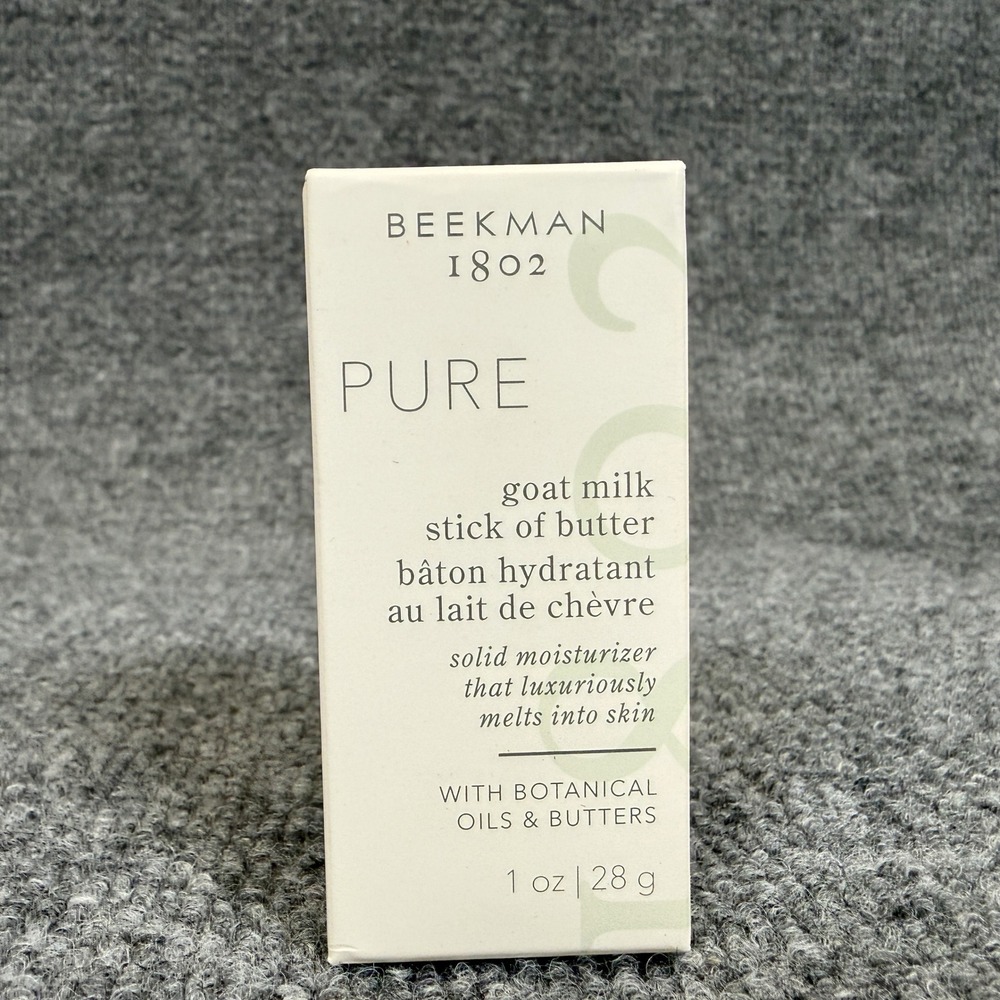 Beekman 1802 Pure Goat Milk Stick of Butter Solid Moisturizer 1oz NEW